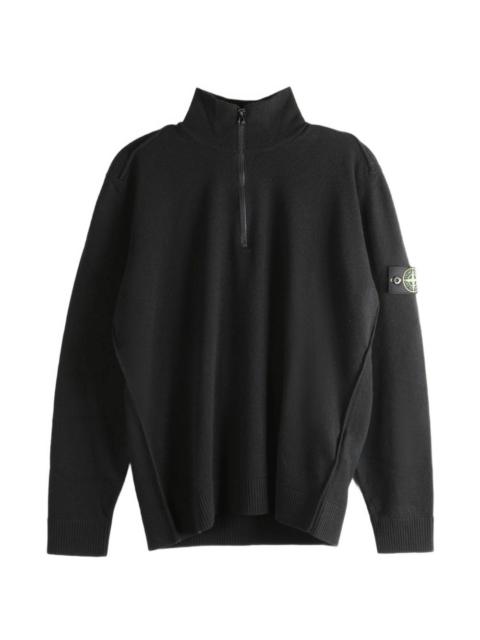 zip fastening sweater