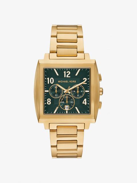 Oversized Rhys Gold-Tone Watch