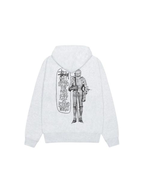 Stussy Well Suited Zip Hoodie Ash Heather