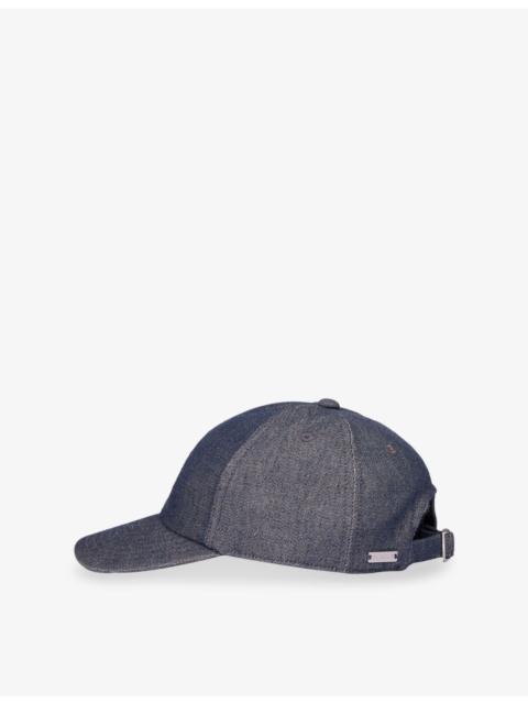 Logo Denim Baseball Cap