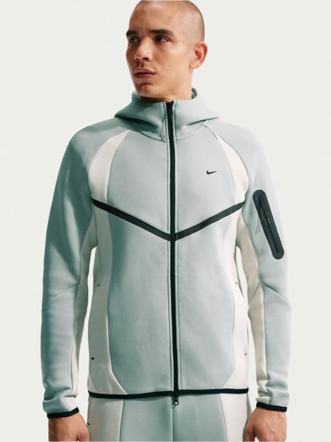 Nike Tech Men's Color-Block Full-Zip Fleece Windrunner Jacket