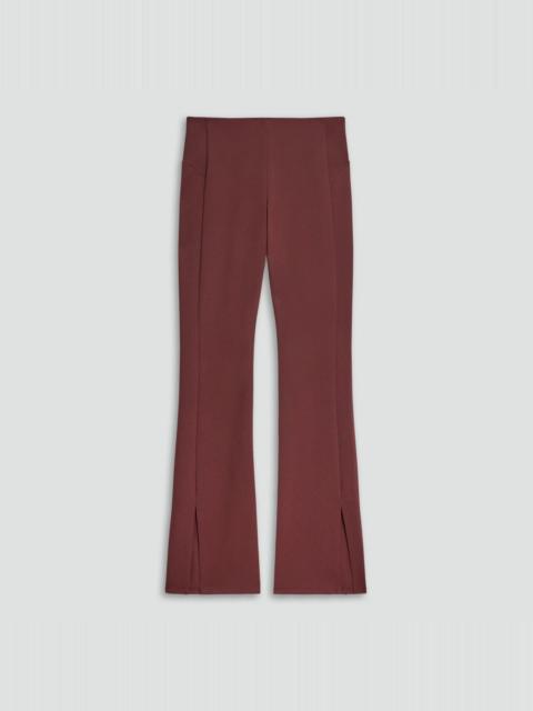 Flared Slit Legging in Motion Ponte