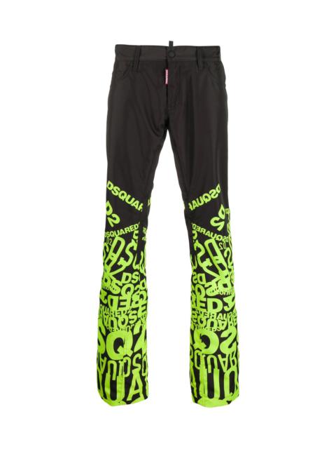 GRAPHIC PRINT TROUSERS