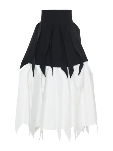 A-LINE SKIRT WITH PANEL