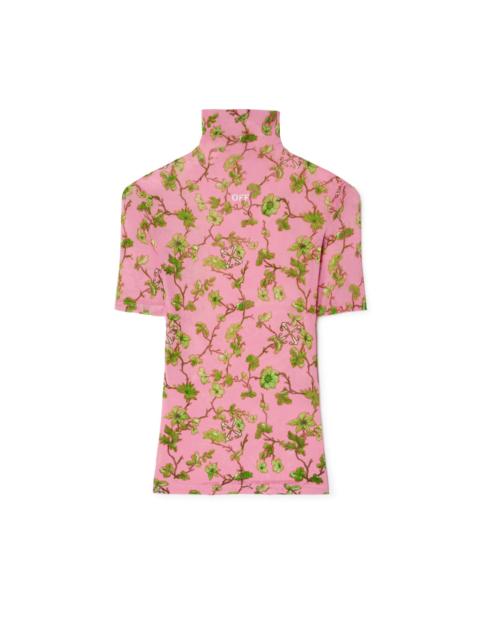 Pink Ramage Tulle S/s Turtlenek