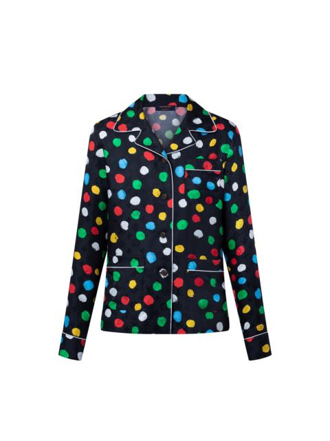 LV x YK Painted Dots Pajama Shirt
