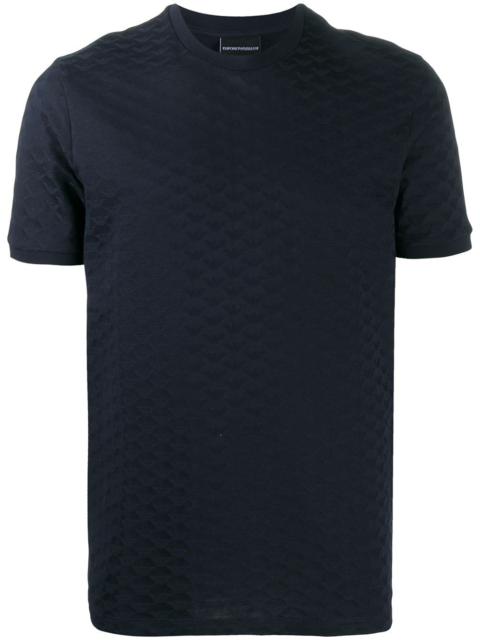 embossed logo cotton T-shirt