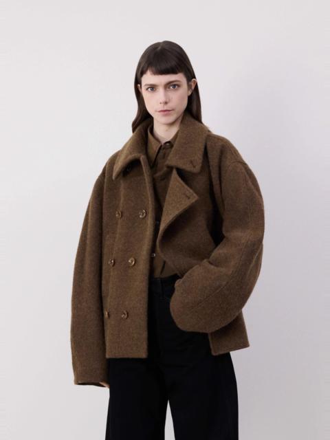 【関税込み】LEMAIRE ブラック Asymmetrical Bathrobe コート Women Coats | LEMAIRE