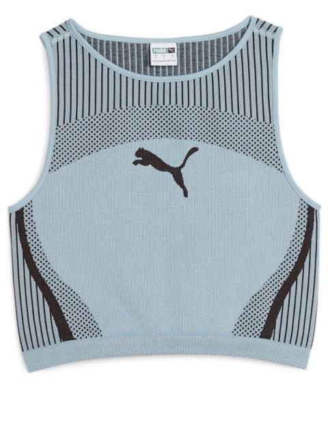 (WMNS) PUMA Dare To Crop Top 'Turquoise Surf' 624294-22