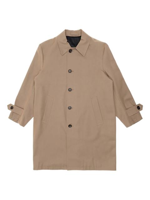 button-fastening coat