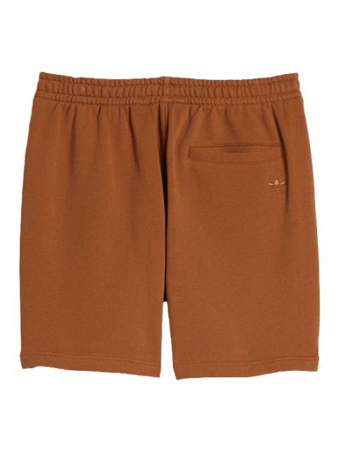 adidas x Pharrell Basic Sports Shorts 'Brown' HF9930