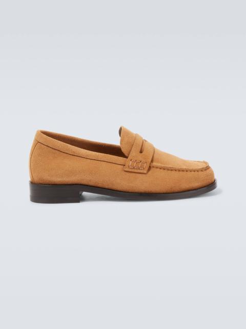 Perry suede penny loafers