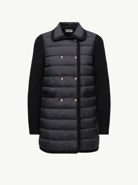 Wool & Cashmere Padded Cardigan