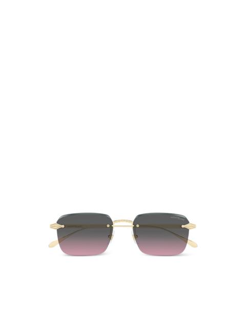 rectangle-frame sunglasses