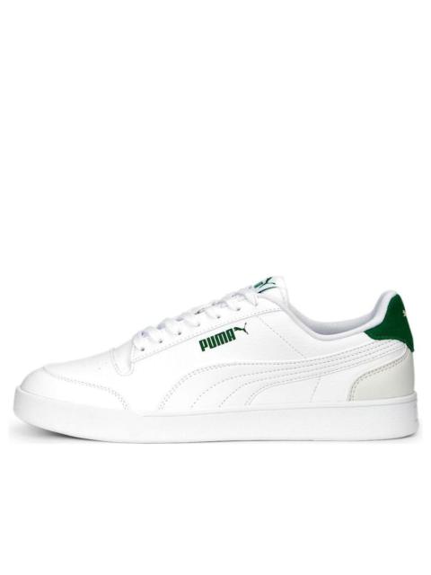 PUMA Shuffle Trainers 'White Green' 309668-25