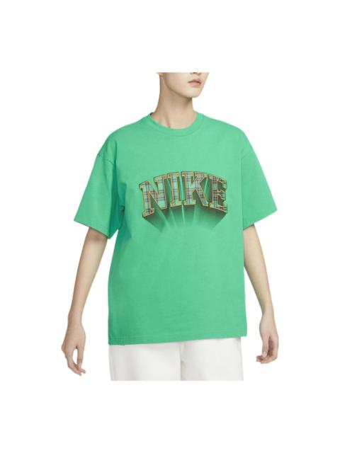 Nike Check Logo T-Shirt 'Green' FB2736-324