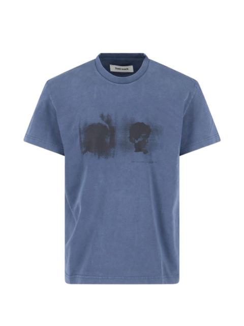 faded graphic T-shirt