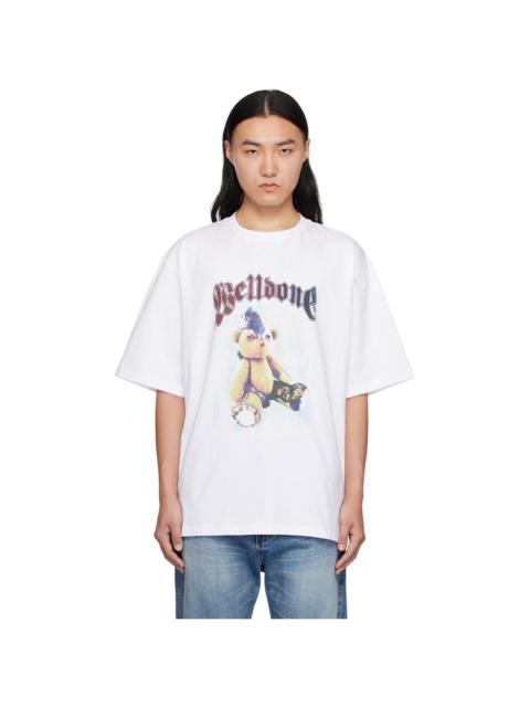 White Punk Teddy T-shirt