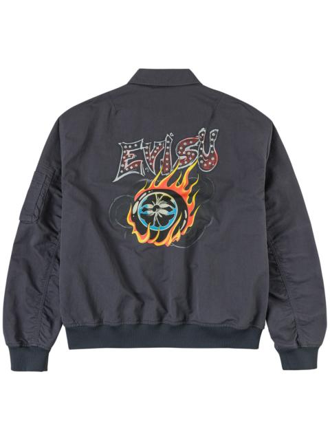 Metal Studs Bomber Jacket