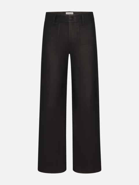 Le Slim Palazzo Modernist Pocket Leather in Black