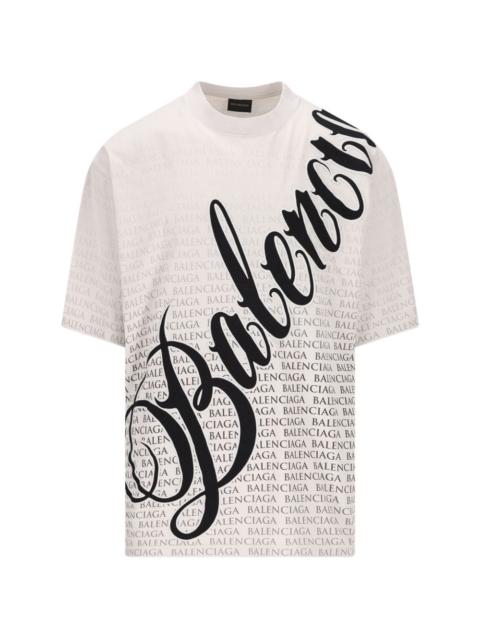 logo-lettering T-shirt