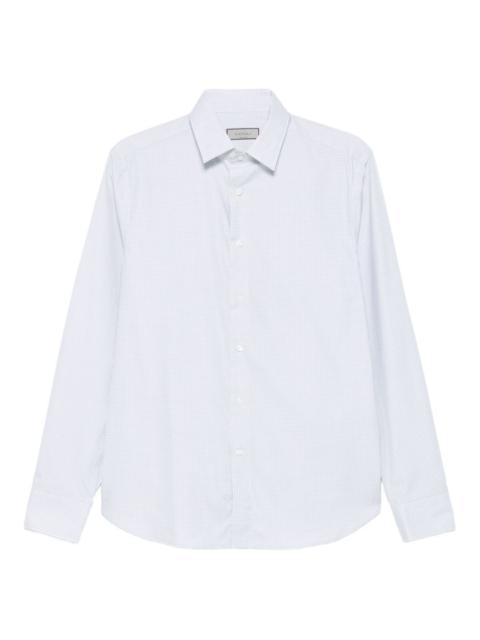 checked cotton shirt