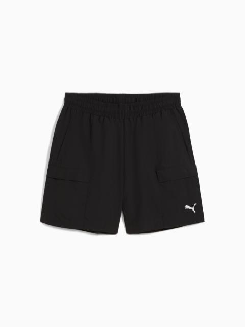 WARDROBE ESSENTIALS Men's Relaxed 6" Cargo Shorts