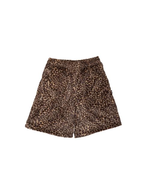 Stüssy Pile Leopard Short Brown