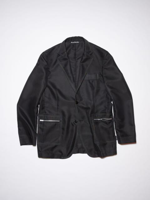 Unlined suit jacket - Black