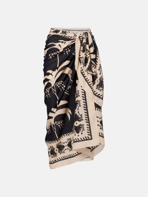 Dance Of cotton beach cover-up