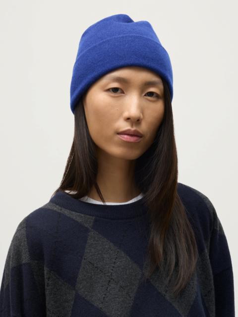 Braemar Blue Cashmere Beanie