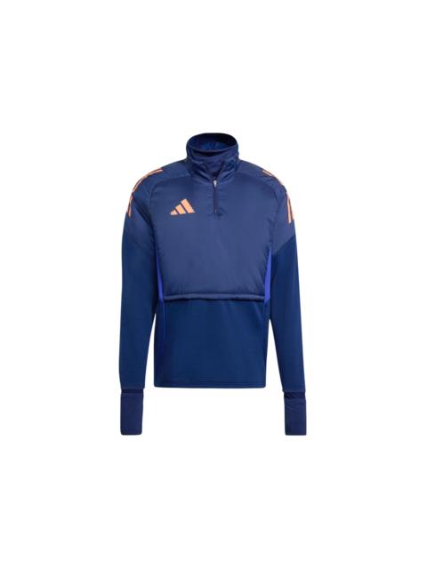 adidas Tiro 25 Competition Winterized Top Dark Blue Beam Orange