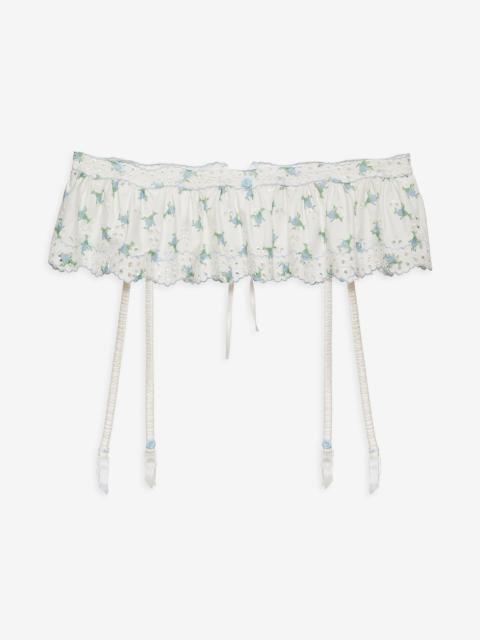 Budding Blossom Garter Belt