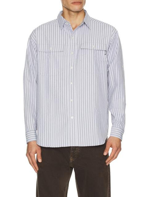 Seersucker Fishing Shirt