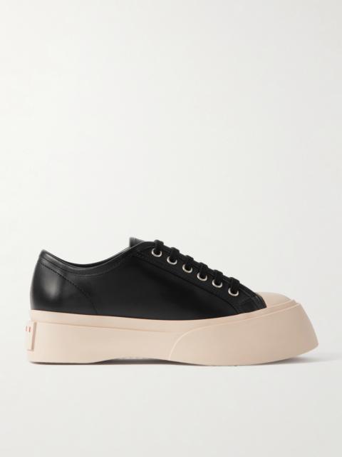 Pablo Leather Platform Sneakers