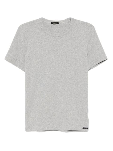 logo-appliqué cotton T-shirt