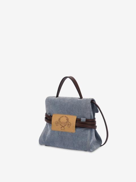 MOSCHINO TIE ME SMALL HANDBAG