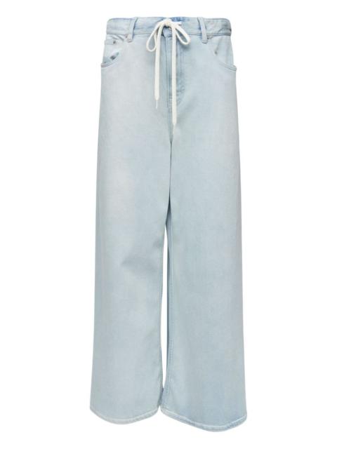five pocket drawstring trousers