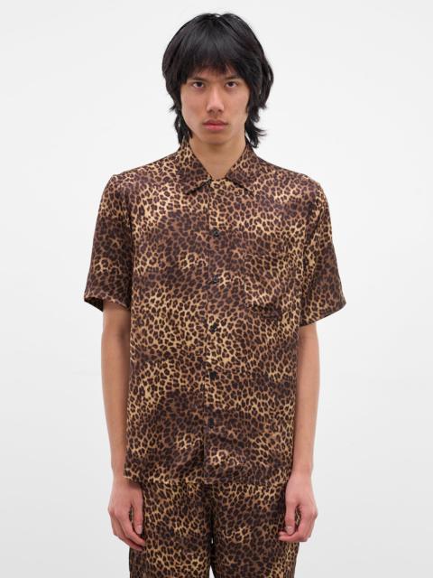 Cheetah Print Bowling Shirt