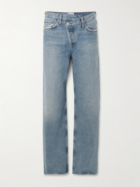 Arc Criss Cross Asymmetric Wide-leg Jeans