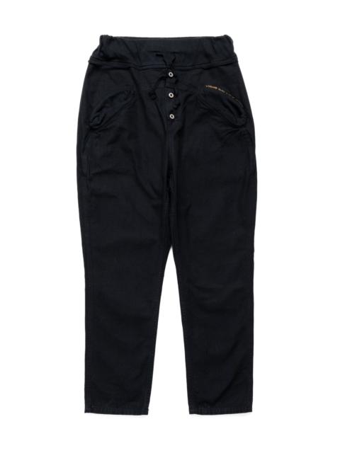 Light Canvas SAROUEL NOUVELLE Pants - Black