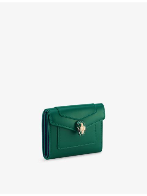 Serpenti Forever Leather Wallet