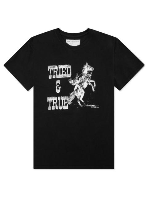 TRIED AND TRUE T-SHIRT - BLACK