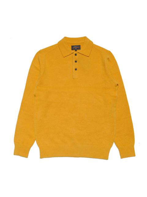 Knit Polo 9G Gold