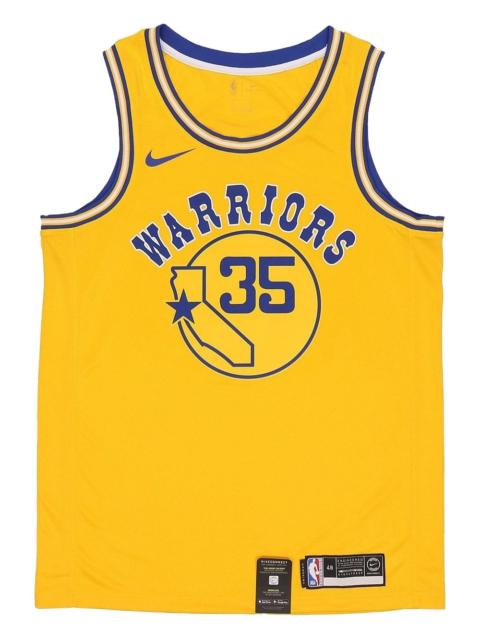 NBA Golden State Warriors "Yellow- Durant Gold Hardwood Classics " jersey