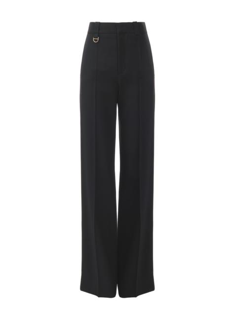 BOYISH TAILORED PANTS IN WOOL GRAIN DE POUDRE
