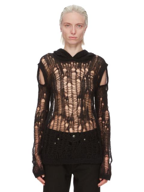 Black Porterville Spider Hoodie