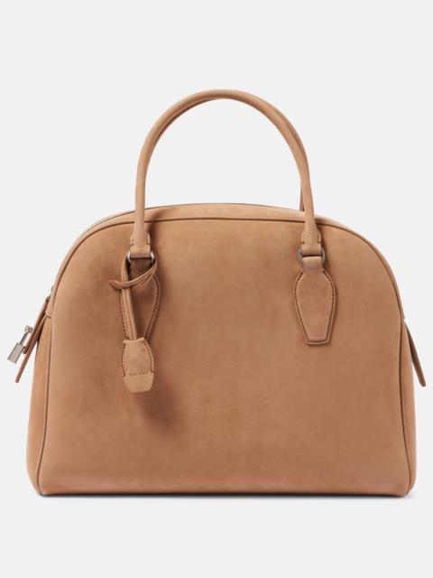 India 12.00 suede tote bag