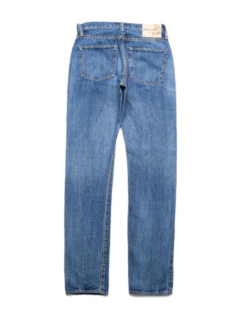 14oz Natural Used Wash Relaxed Tapered - Indigo