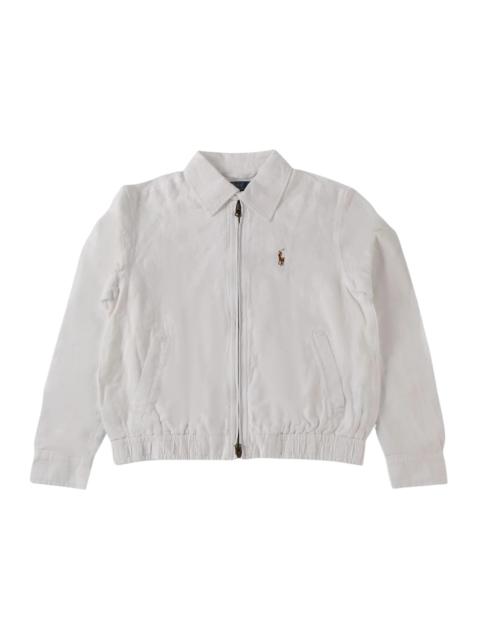 Polo Ralph Lauren Women's Unlined Windbreaker Jacket White